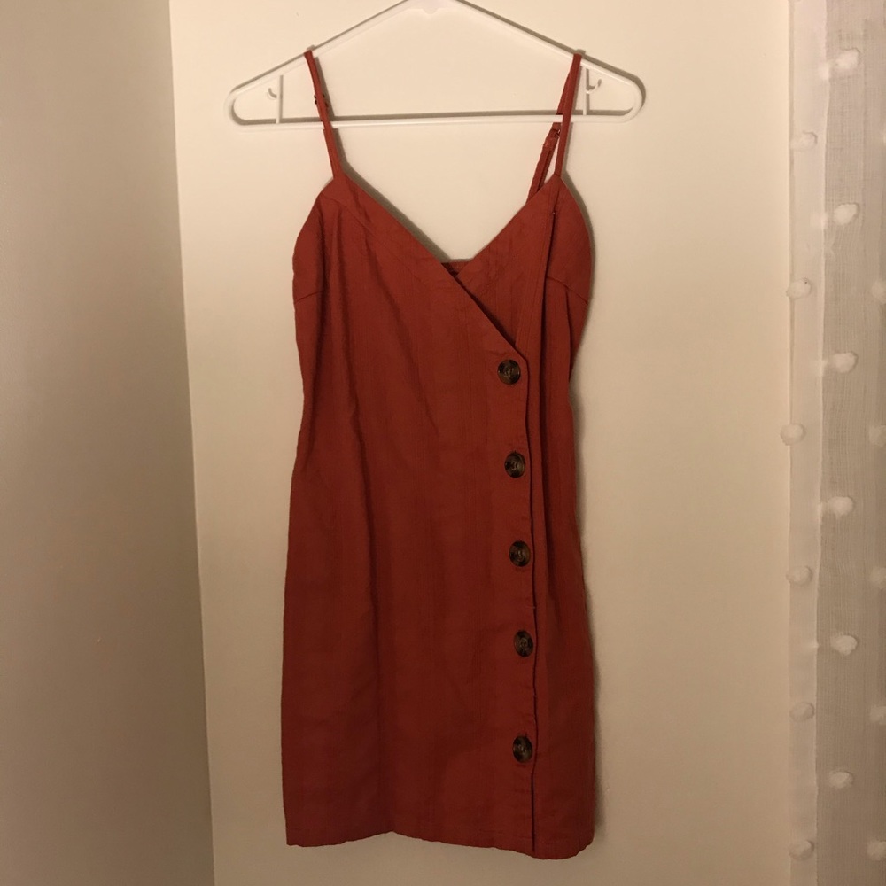 Tillys rust mini dress